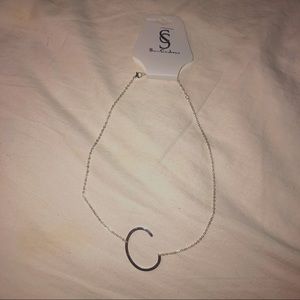 Savvy Cie “C” Necklace